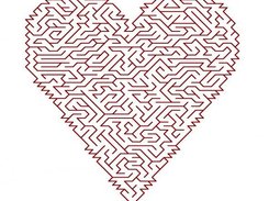 Valentine's Day maze, amaze version 1.1-10