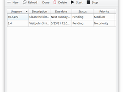 qtaskwarrior Screenshot 1