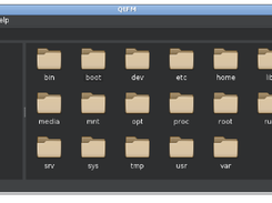 QtFM (Qt File Manager) Screenshot 1