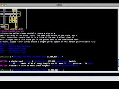 A screenshot of an early version on OS X