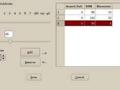 Defining a script with multiple tempos