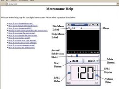Help window