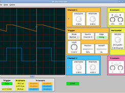 QT Oscilloscope Main Window