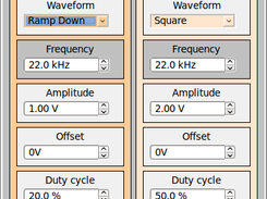 Waveform Generator Window