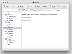 QtPass Screenshot 1