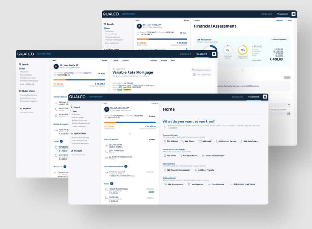QUALCO Collections & Recoveries Screenshot 1
