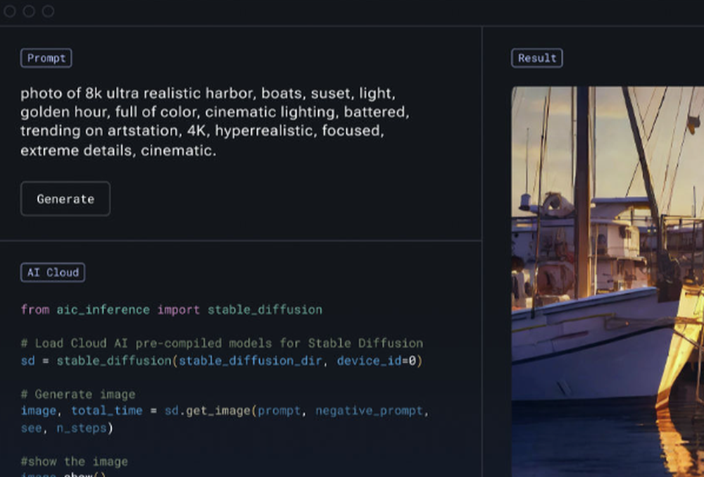 Qualcomm Cloud AI SDK Screenshot 1