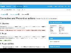 Document Change Control