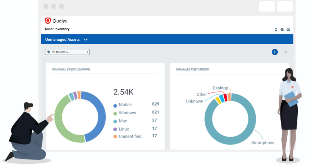 Qualys Global AssetView Screenshot 1