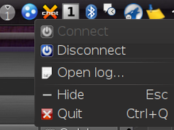 System Tray Icon with menu