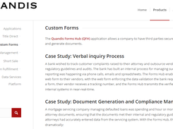 Quandis Forms Hub Screenshot 1