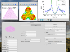Module for giant islands, implementing the kernel polynomial method to deal with around 10000 atoms