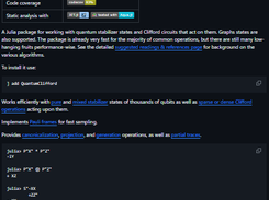 QuantumClifford.jl Screenshot 1