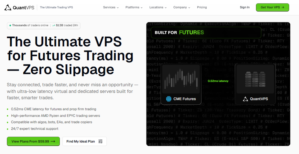 QuantVPS Screenshot 1