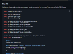 Quarkus MCP Server Screenshot 1
