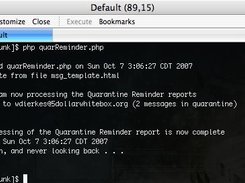 Running quarReminder