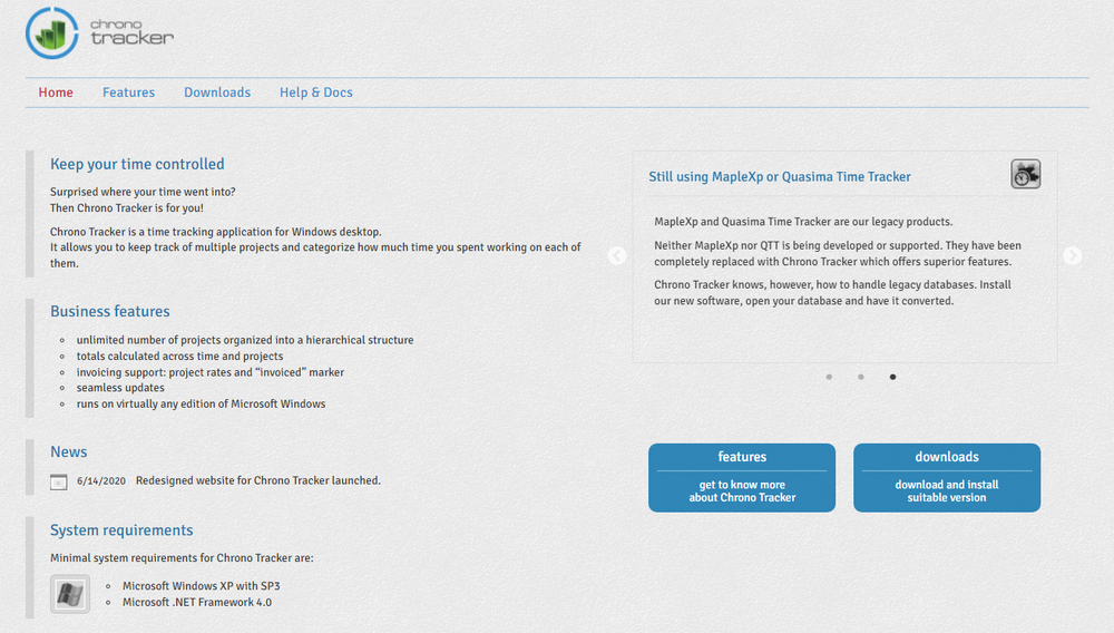 Quasima Chrono Tracker Screenshot 1