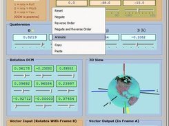 Euler Angle Context Menu