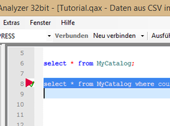 QueryAnalyzer Screenshot 2