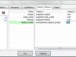 New UNION query,to switch for edit use vertical tab ctrl