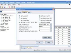 SQL Options Dialog