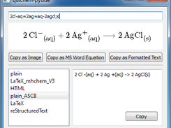 quichem-pyside running on Windows 7.