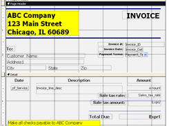 Quik-Biz Bill System Screenshot 1