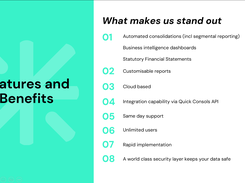 Features and Benefits