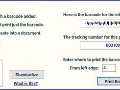 Use Quick Lettertracker to generate and print an Intelligent Mail tracking barcode for your mail piece.