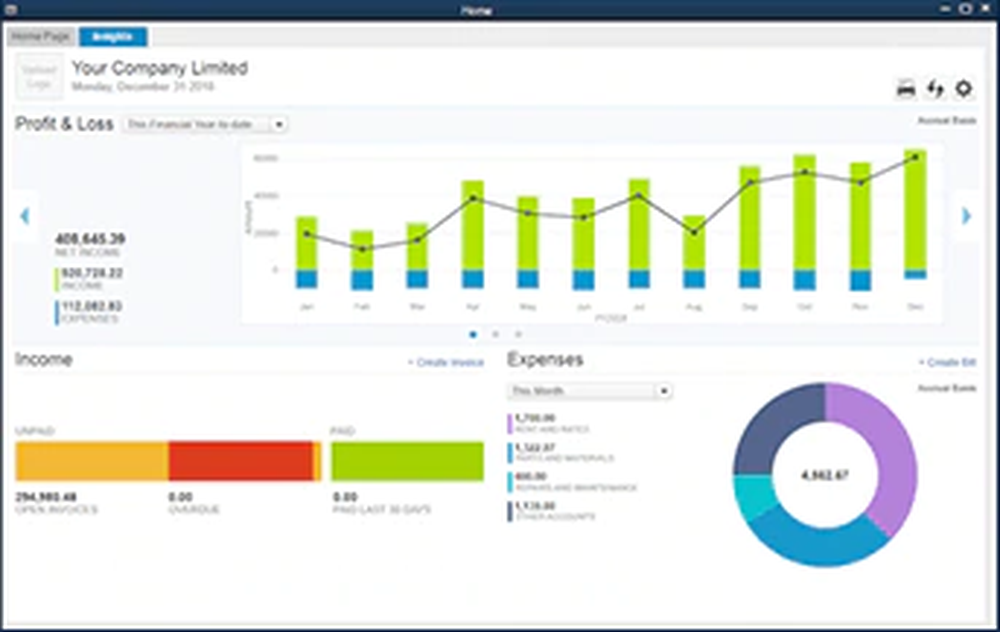 QuickBooks Desktop Premier Screenshot 1