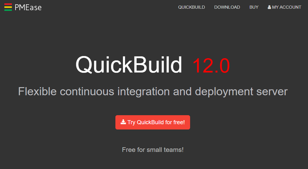 QuickBuild Screenshot 1