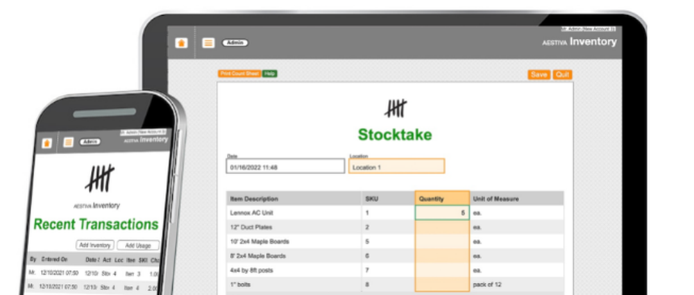 QuickCloud Inventory Screenshot 1
