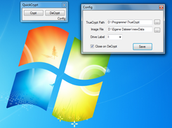 Config screen