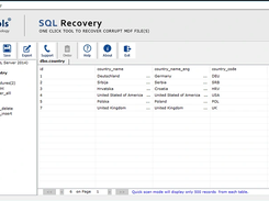 QuickData SQL Server Recovery Screenshot 1