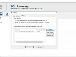 QuickData SQL Server Recovery Screenshot 1