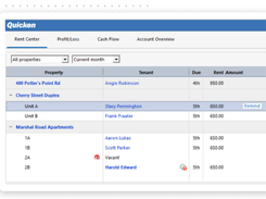 Quicken Rental Property Manager Screenshot 1