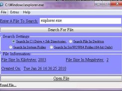 QuickFinder File Searcher Screenshot 1