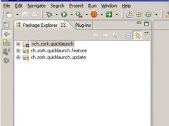 Run/Debug Toolbar with two Quick Launch Configurations