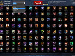 Hero-Guides dropdown menu