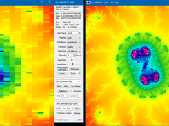 Double vs. Extended precision at high magnification