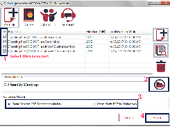 Select files to Convert MBox to PST