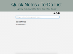quickNotes Screenshot 1