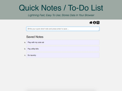 quickNotes Screenshot 2