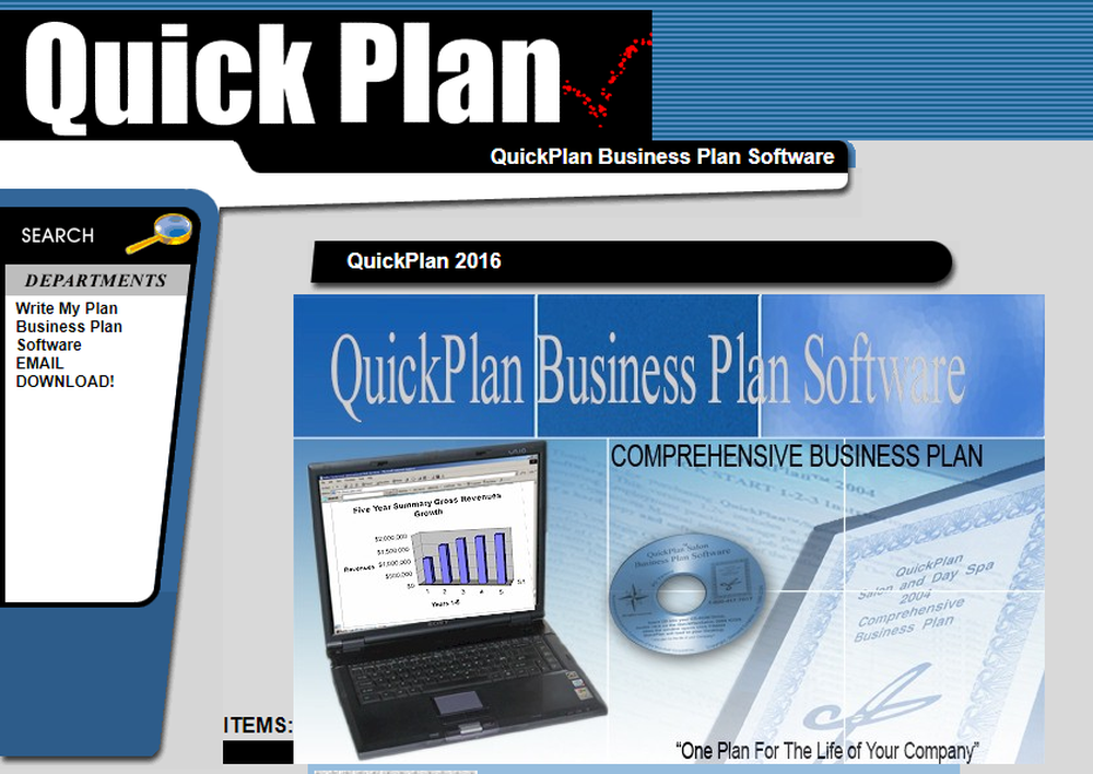 QuickPlan Screenshot 1
