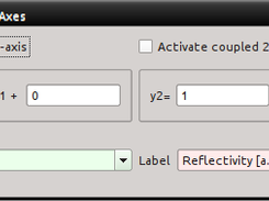 2nd Y-Axis Dialog