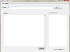 Main interface