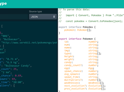 quicktype Screenshot 1