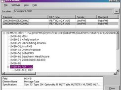 QuickViewHL7 (HL7 file viewer/editor) Screenshot 1