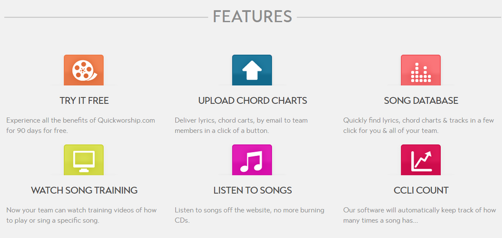 QuickWorship Screenshot 1