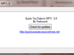 Quick YouTube To MP3 Screenshot 1